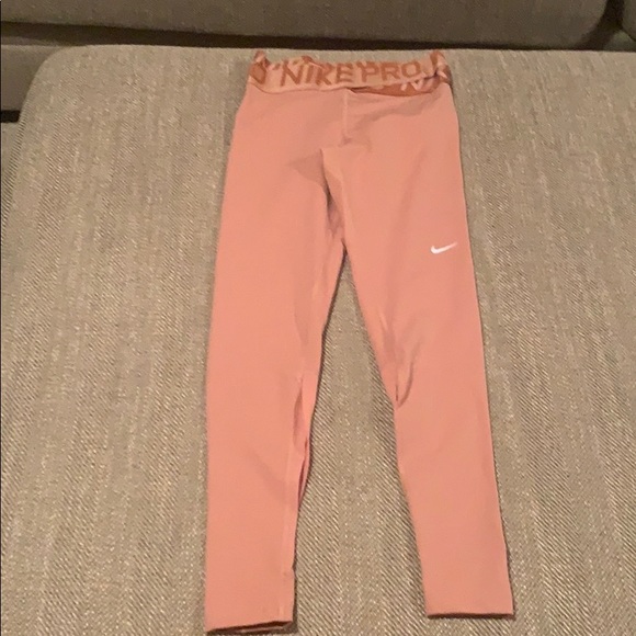 salmon nike sweatpants
